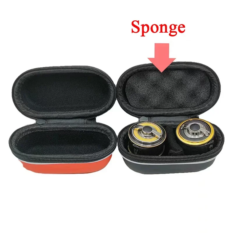 Fishing Reel Bag Protective Cover Waterproof EVA Spinning Fishing Reel Protective Case Fishing Tackle Storage Case