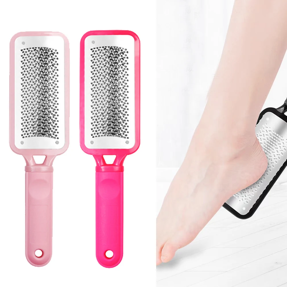 Stainless Steel Dead Skin Callus Remover Foot Dead Skin Removal File High Quality Pedicure Tool Scrub Brush Heel Exfoliating