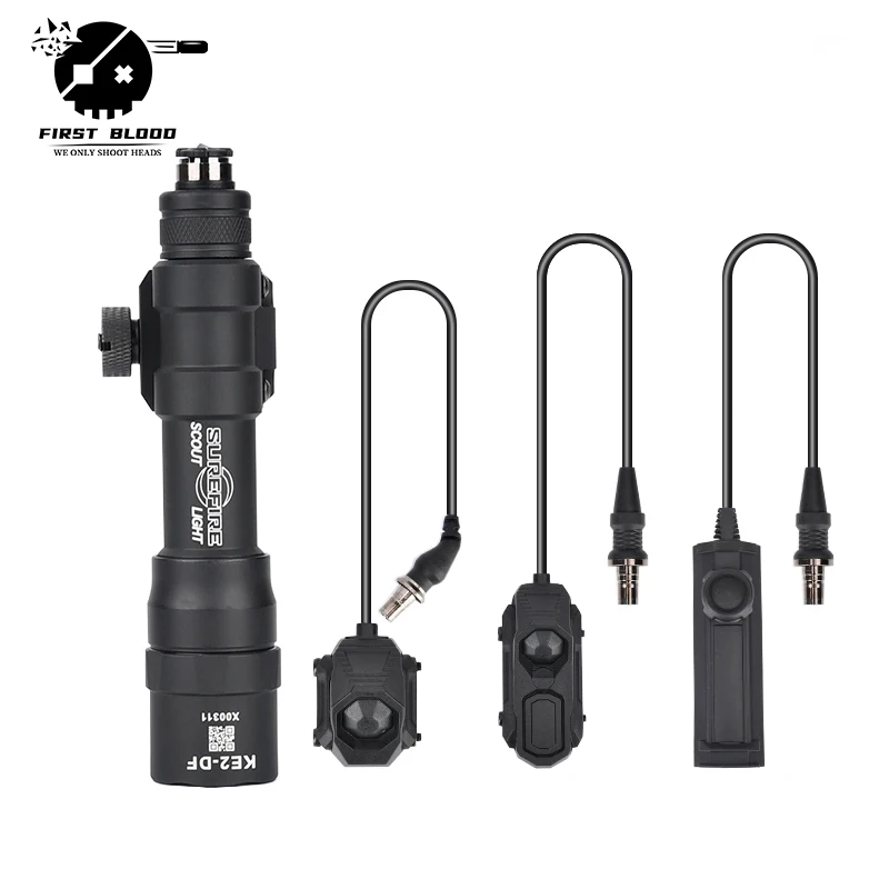 lampe-torche-tactique-surefire-m600df-1400lm-avec-interrupteur-a-pression-a-distance-ue07-axon-a-fonction-simple-ou-double-compatible-rail-20mm-pour-airsoft