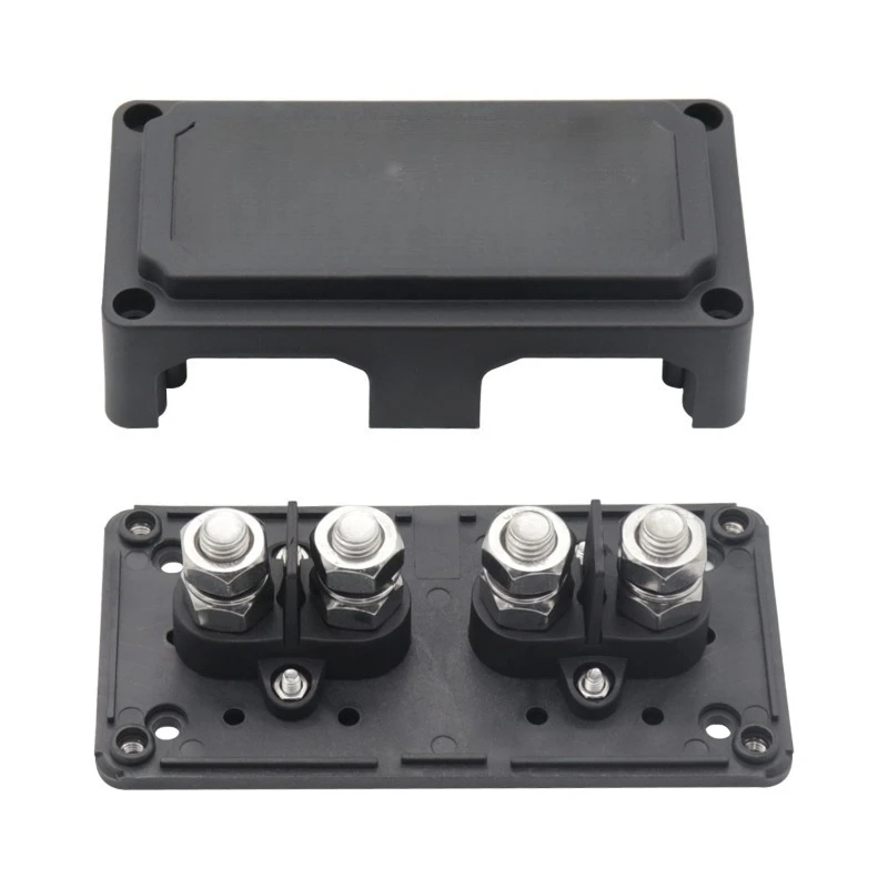 

Car RV Ship Negative Sink Line Bus Junction Post Box, Separated 4 Ways