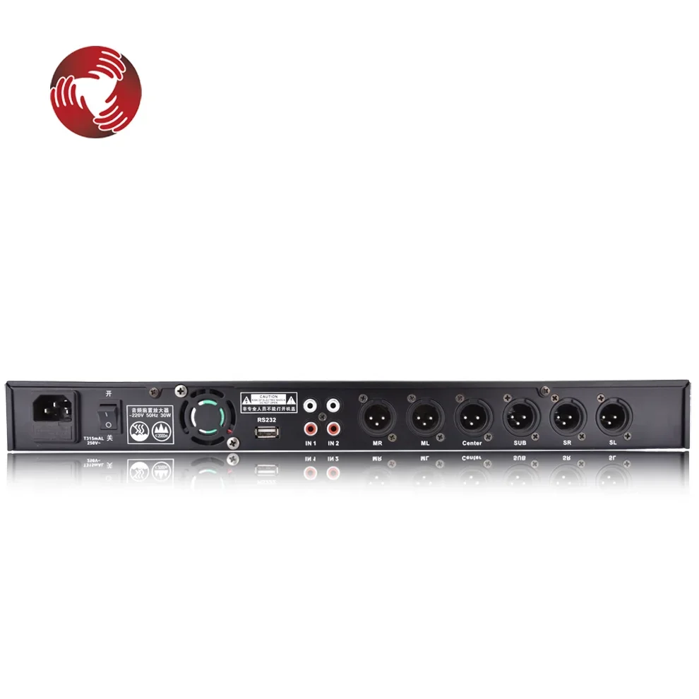 Digital echo reverb sound effect X8 audio processor dsp
