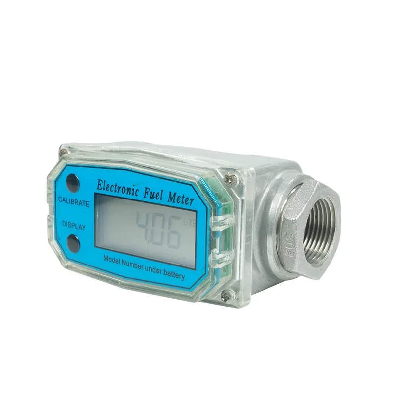 

1/2" 3/4" 1" 1.5" 2" wl digital electronic turbine flow meter micro flowmeter