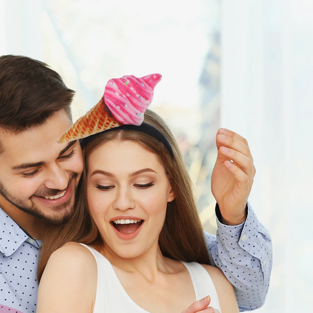 

3 шт., повязки на голову с мороженым, милая повязка на голову для спа, макияж, мытье лица, укладка волос, аксессуары для волос для женщин и девочек, повязки на голову для учителей