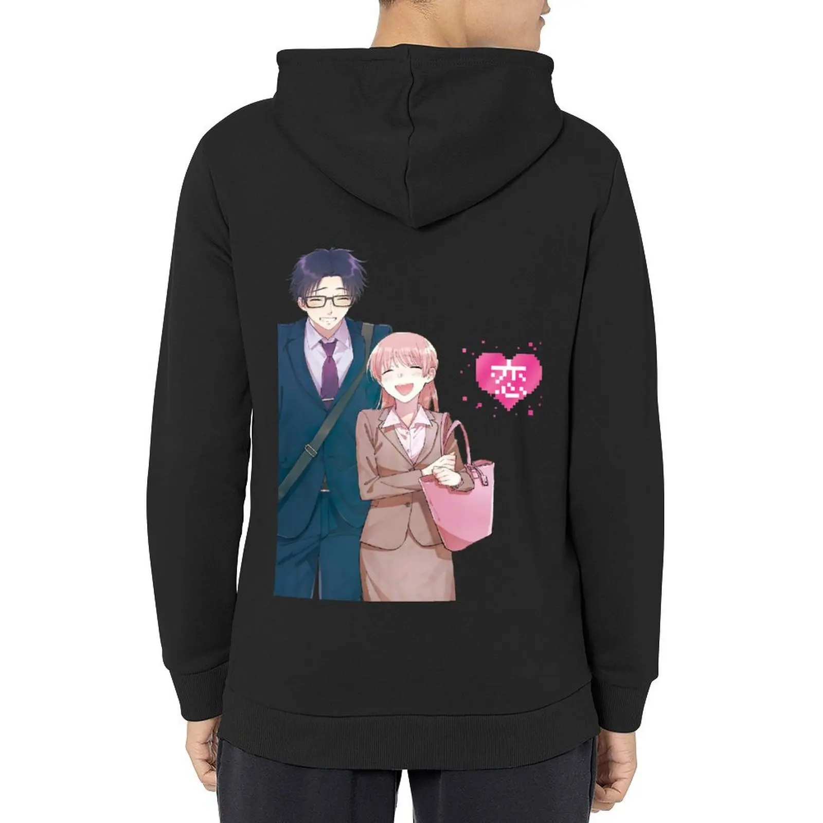 

Wotakoi Love is hard for otaku Narumi and Hirotaka Hoodie clothes for men korean autumn clothes men clothes hoodie graphic