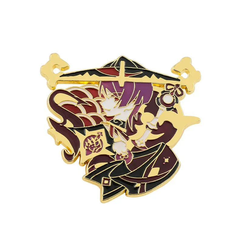 

Genshin Impact Sangonomiya Kokomi wanderer Cosplay Anime Game Cartoon Metal Badge Brooch Emblem Accessory Mascot Decor Gift