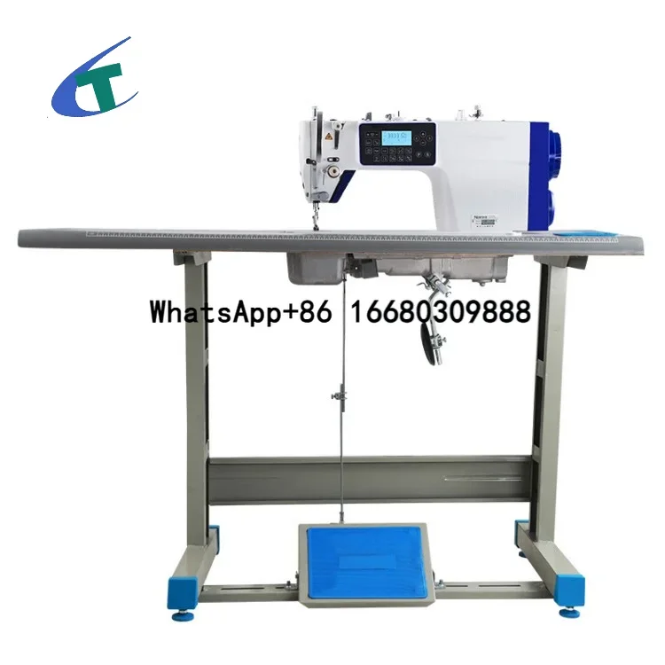 Factory Direct Sale Clothing Sewing Machine Automatic Electric Industrial Sewing Machine With Table