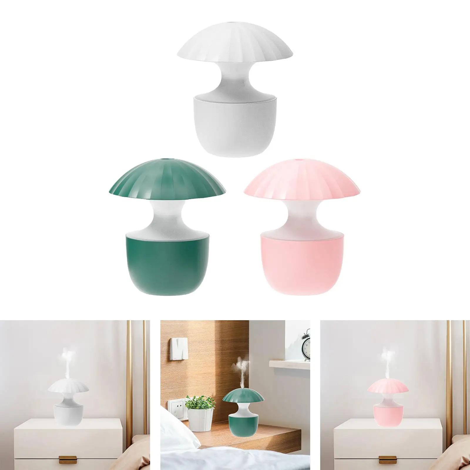 Mini Air Humidifier Rechargeable 2 Spray Modes Electric Air Humidifier Personal Humidifier for Desktop Home Study Office Bedroom