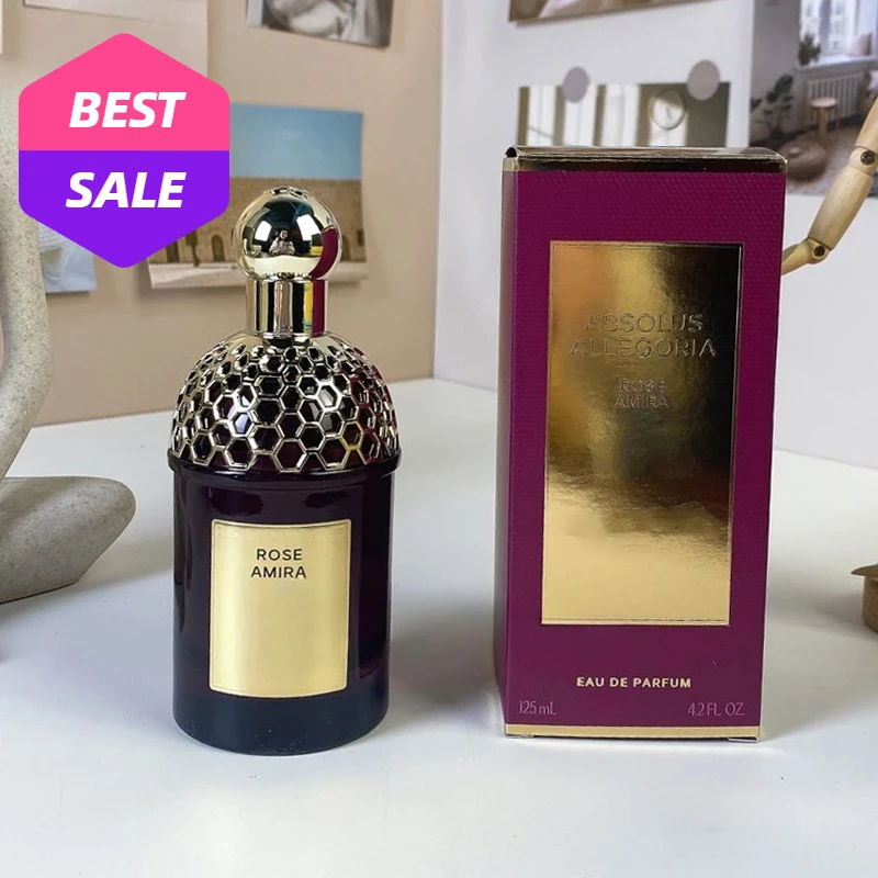 

125ml Brand Original Perfume Women Rose Floral Lasting Men's Fragrance Sandalwood Leather Pheromone Cologne Perfume