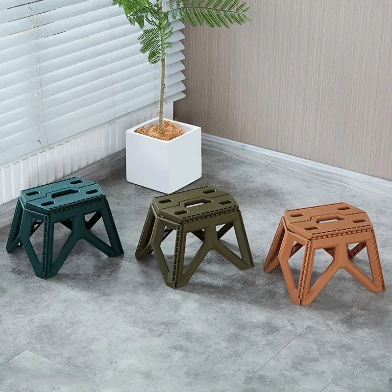 

Outdoor Small Stool Portable Folding Stool High Load Bearing Durable Small Chair Fishing Stool Beach Stool Camping Stool