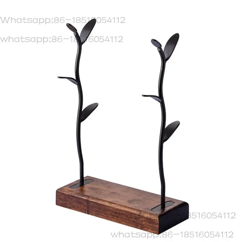 luxury  rack, storage rack, tray, cup hanging upside down, tea set, tea cup holder, drain rack, glass holder, household