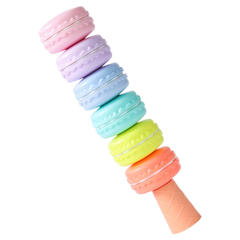 Fresh Color Highlighter Pens Cute Macaron Style Stationery Supplies For Teenagers Homework Assignments