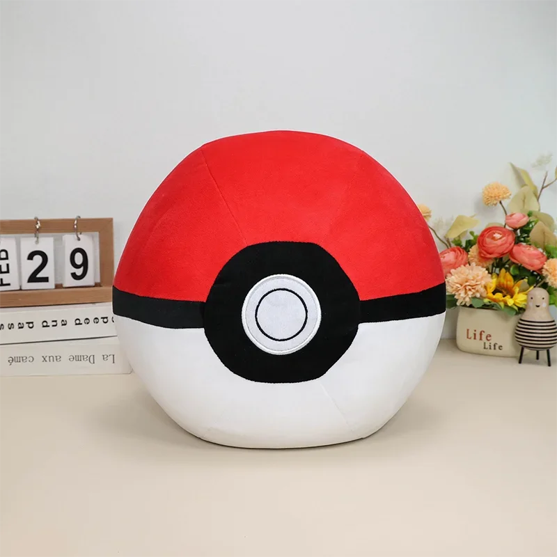 Pokémon Plüschkissen Ultra Ball Master Ball Pokéball Großes Pokéball-Kissen Taschenmonster-Puppe Schlafzimmer