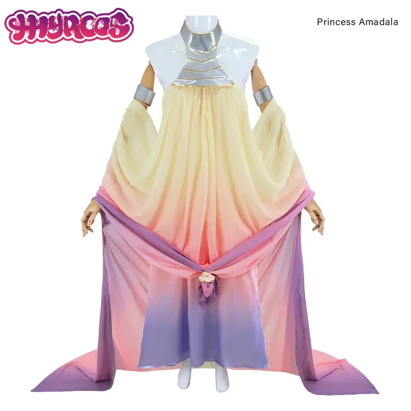 DY2025Queen Style Gala Gown Padme Cosplay Amidala Dress- فستان تنكري أنيق مطرز للمسرح والهالوين (مستوحى من خيال علمي #1