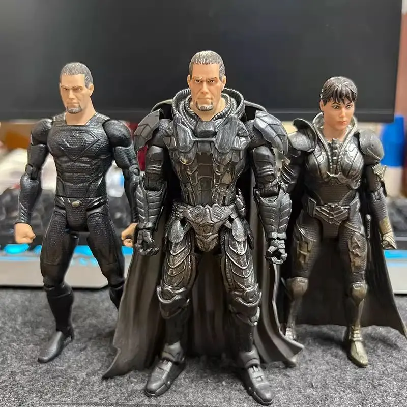 

Оригинальная Коллекционная Фигурка Zod Armor Fiola Limited из стали с изображением Супермена постоянного тока, 6 дюймов