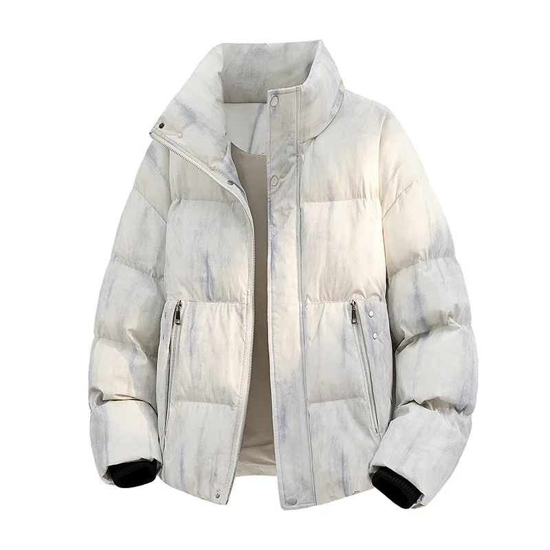 

2025 Winter New Style Warm Cotton Coat with Thick Padding - Trendy Youth Couple Style Breaded Coat - Large Size Jacket