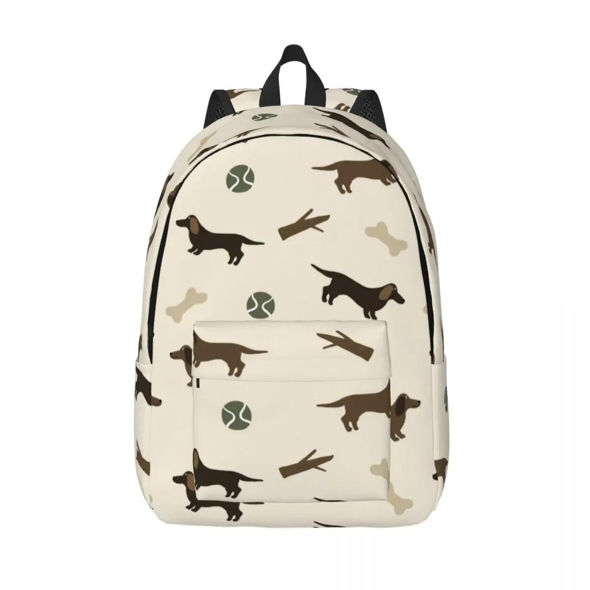 

Cute Cartoon Dog Dachshund Backpack Middle High College School Student Animal Bookbag Teens Canvas Daypack Outdoor