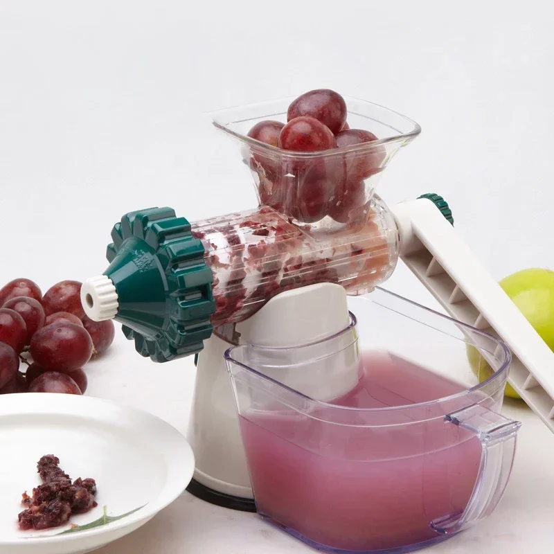 Ręczna wyciskarka do soku do użytku domowego wielofunkcyjna sokowirówka dla dzieci z ręcznym korbką dla dzieci