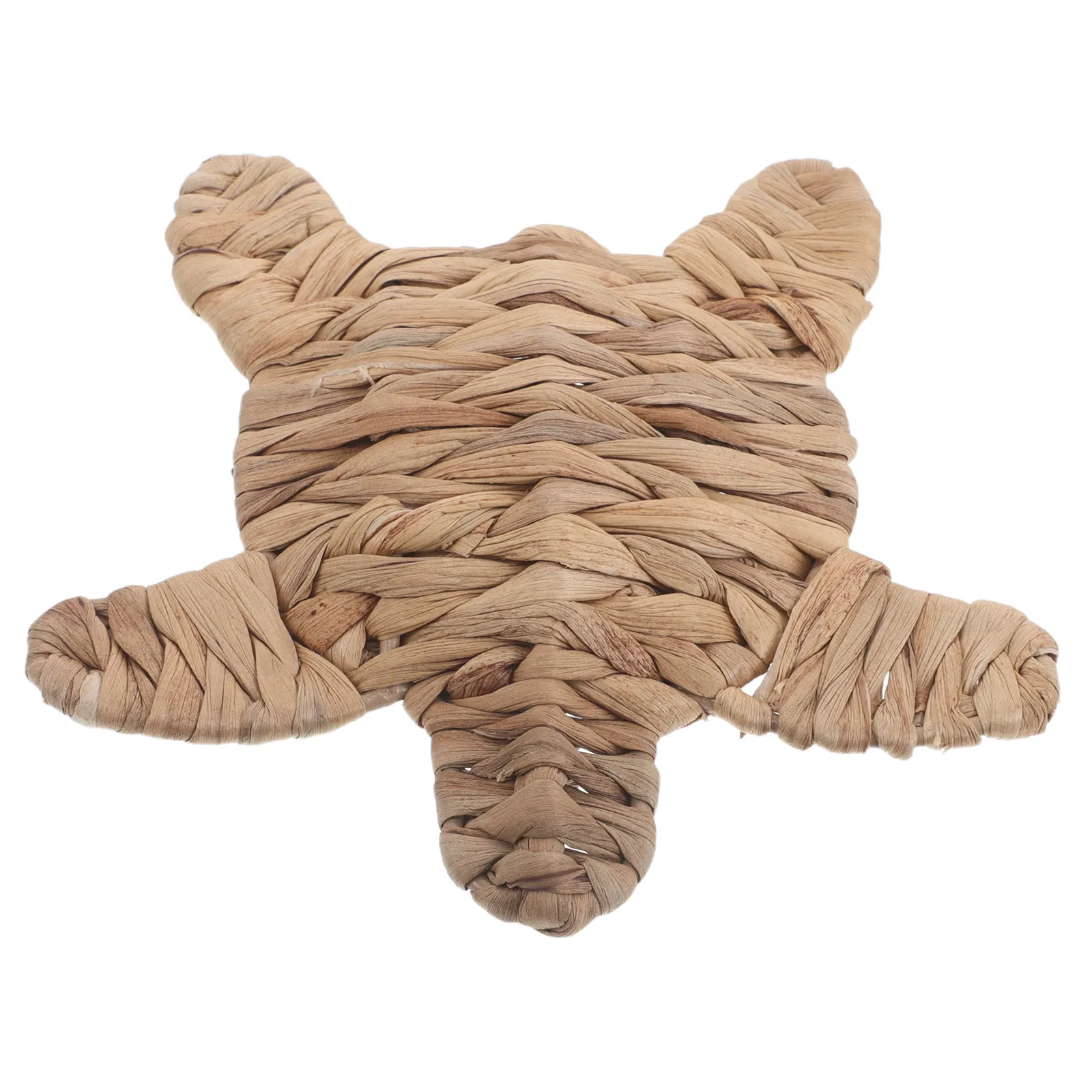 Handwoven Straw Sea Turtle Wall Decor Colorful Coastal Ornaments Turtle Themed Party Decoration Room Wall Art Ocean