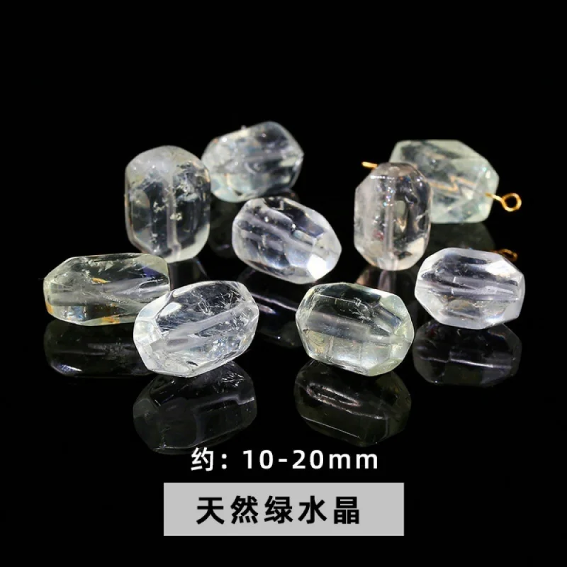 7A Natural Stone Crystal Companion Beads With Cut Surface Beads Used For Making Necklaces Bracelets And Phone Chains For Jewelry
