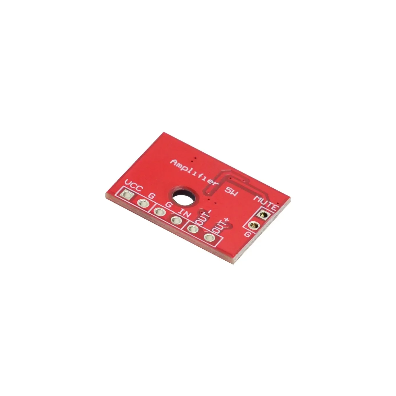 XS9871 Super Mini Digital Amplifier Board 1*5W Class D Digital 2.5V To 5.5V Power Amplifier Board Efficient Class AB/D Optional