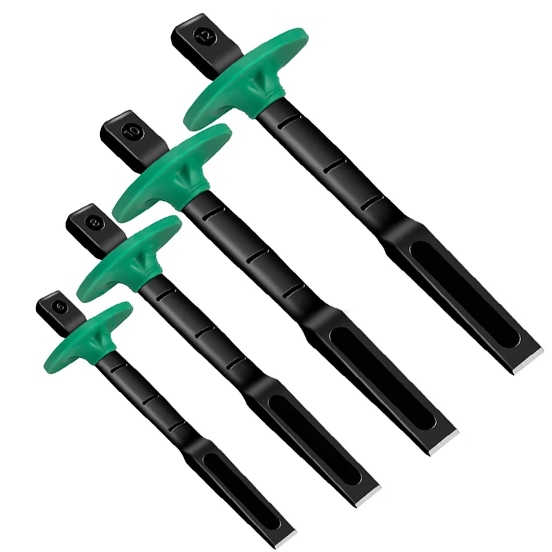 

Heavy Duty Chrome Vanadium Steel Flat Chisel 6 8 10 12 Inch Concrete Stone Splitter Masonry Carving Woodworking Hand Tools