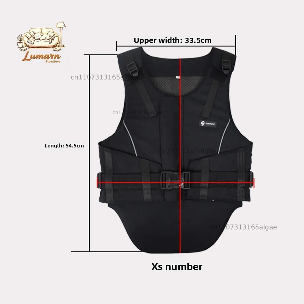 New Zipper Armor Equestrian Riding Armor Riding Protective Clothing Training Riding Clothing, Equestrian Clothing, Vest