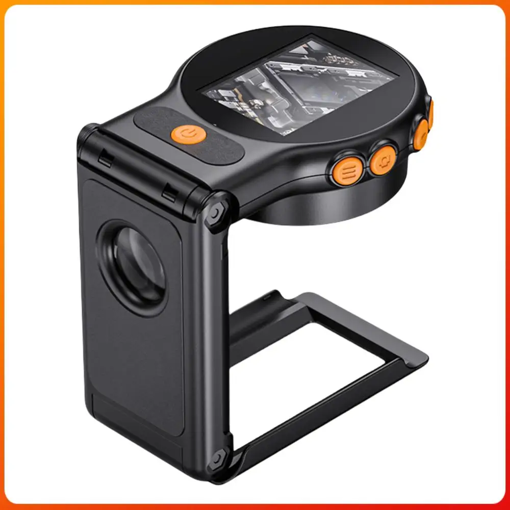 

500X Magnification Digital Microscope 2Inch IPS Screen HD Electronic Coin Magnifier Magnifying Glass for Jewelry Watch Repair