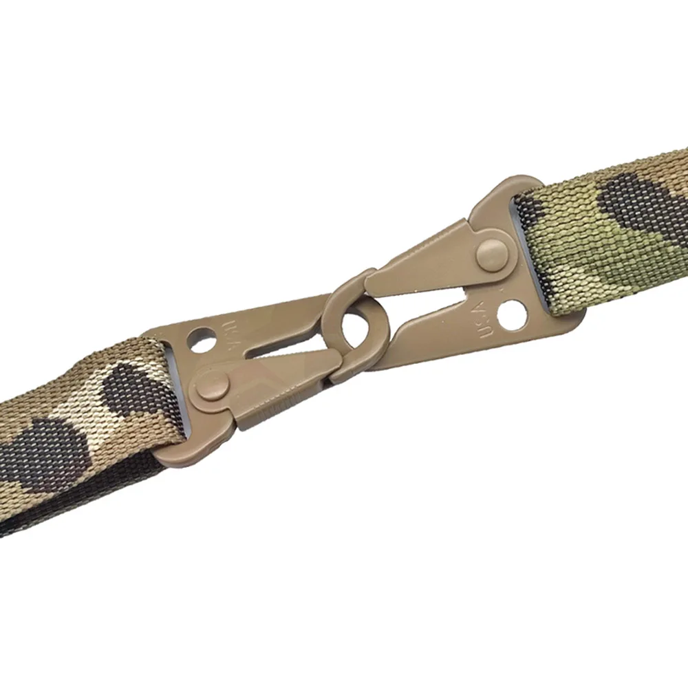 Two Points Quick Adjustment Outdoor Sling Straps The SLINGSTER 500D Nylon Camo 2 Point Laster  Gun Sling