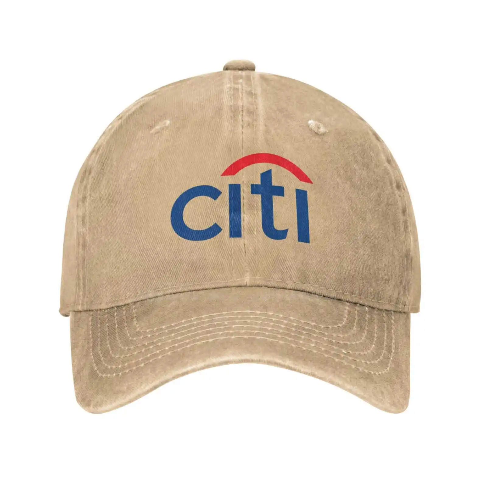 Citi-Casquette en denim avec logo, chapeau de baseball, qualité