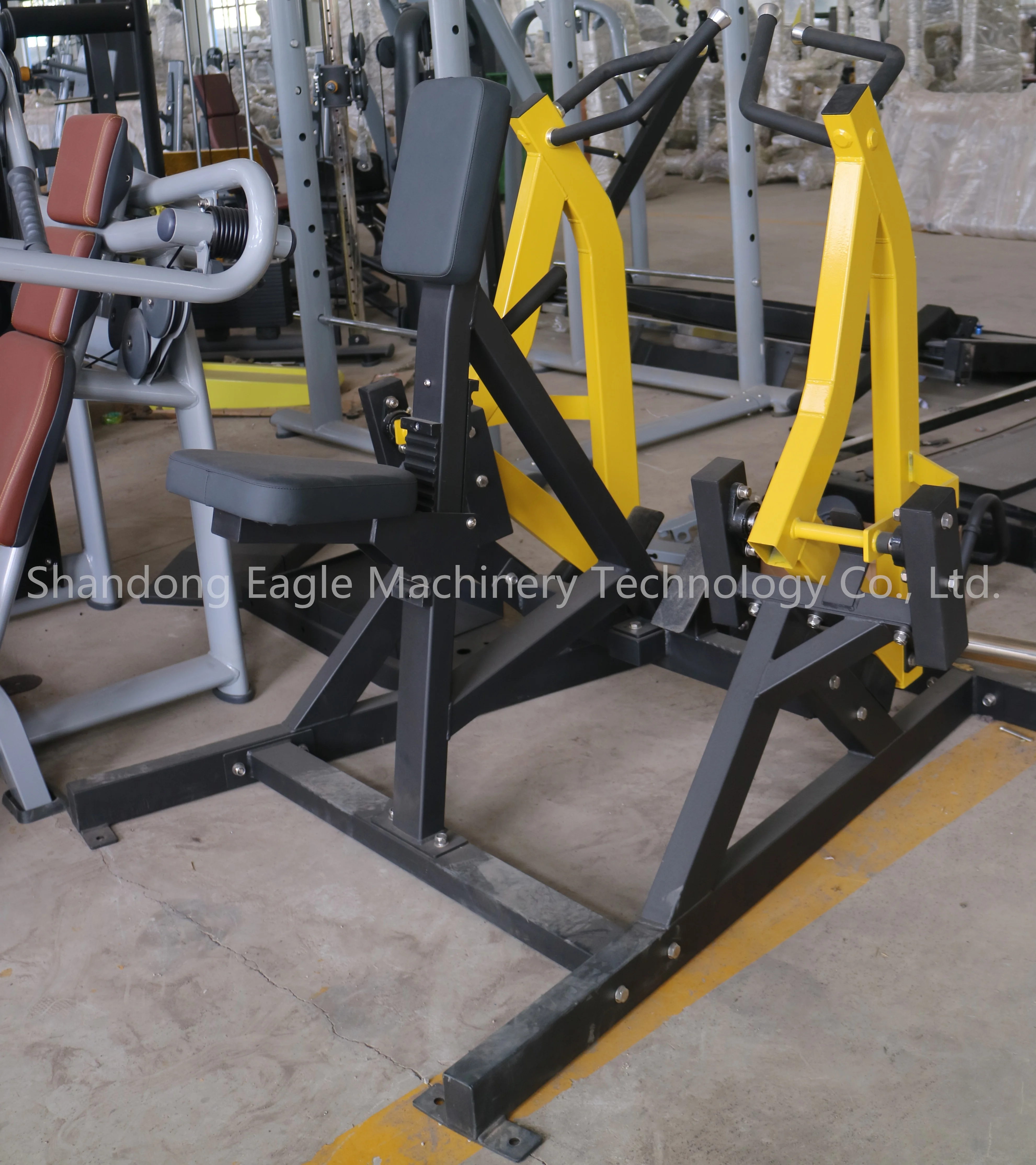 YG -YG-4006 Steel ISO-Lateral Low Row Fitness Equipment Hot Sale Commercial Gym Equipment From Manufacturer ISO Certified