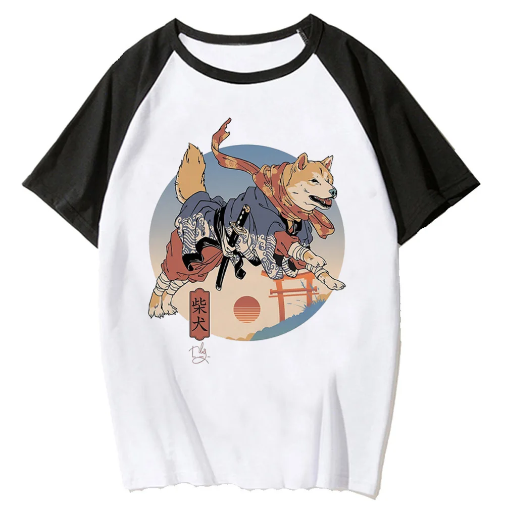 

Shiba Inu top women stretchy top female graphic funny harajuku clothes