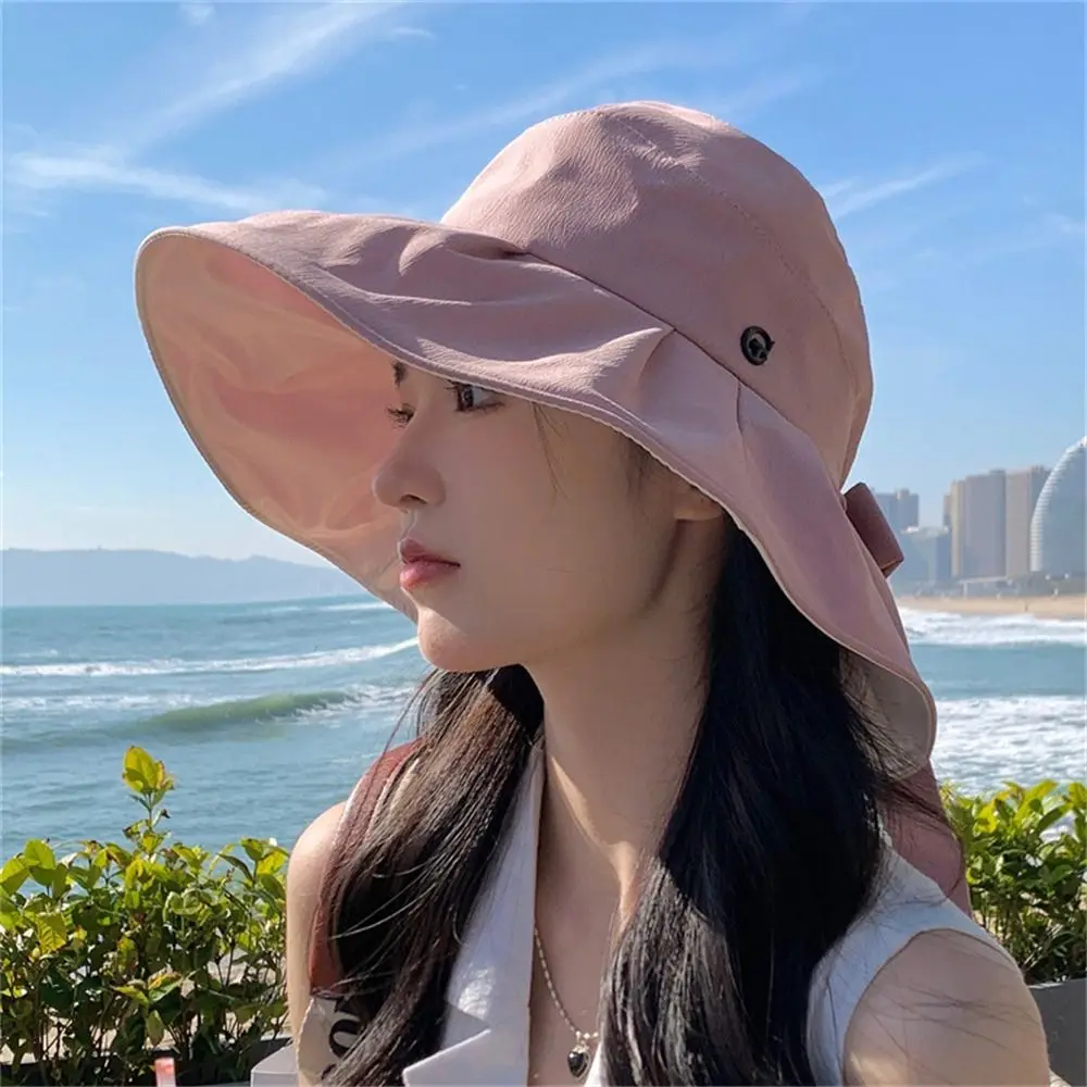 UV Protection Sun Hat Leisure Sunscreen Foldable Sun Protection Hat Basin Hat Summer