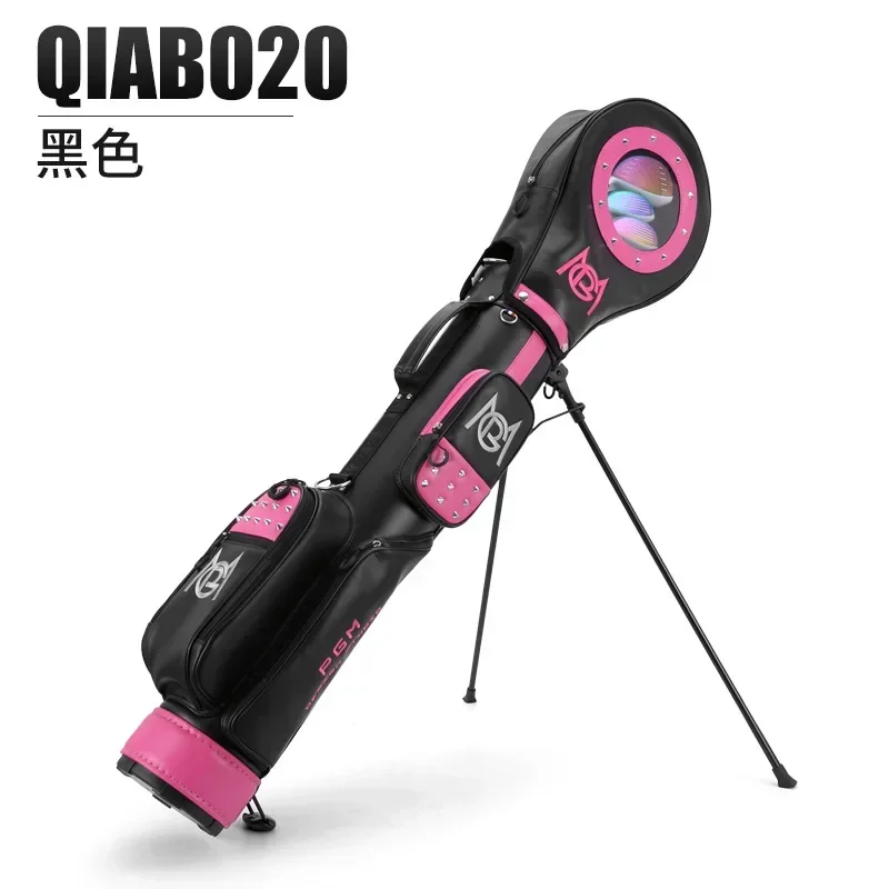 PGM-Bolsa de pistola de soporte de Golf, bolsa de Club ligera, impermeable y resistente a la suciedad, microfibra, gran capacidad, QIAB020