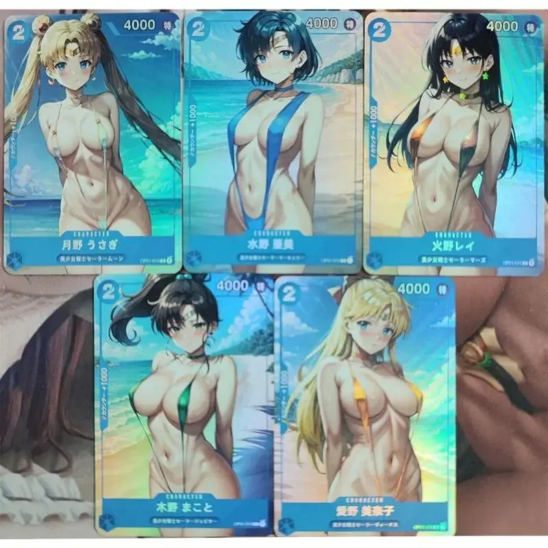 Anime Dea Storia FAI DA TE ACG Nami Android 18 Bulma Mai Shiranui Giochi Da Desktop Carte Giocattoli per il ragazzo Carta Da Collezione Regalo Di