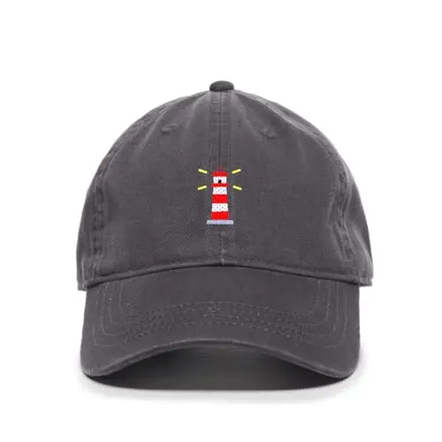 Lighthouse  Baseball Cap Cotton Adjustable Dad Hat