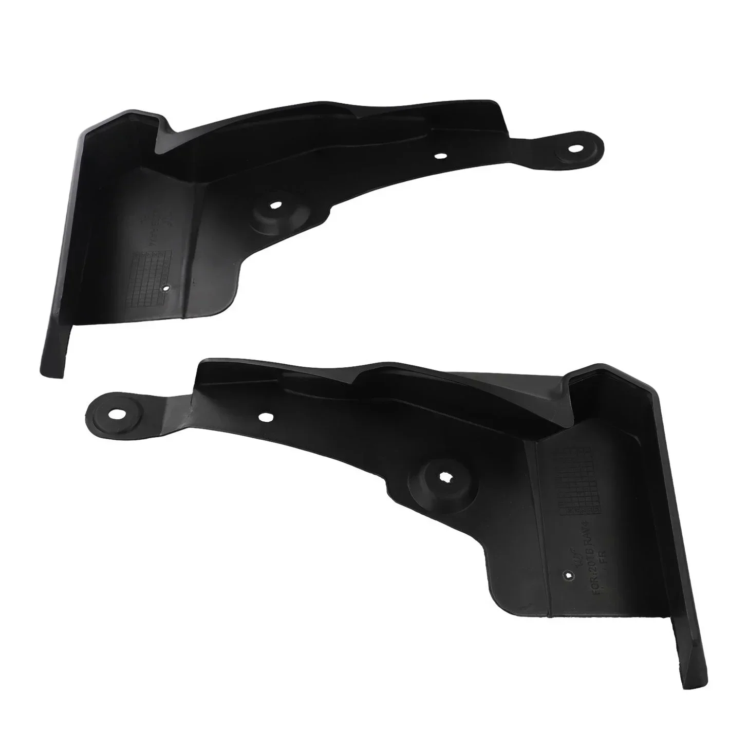

4pcs Car Mud Flaps Black Splash Guard Mudguard ABS Fenders Suitable For Toyota-Rav4 2019-2023 Exterior Replacement Accessories
