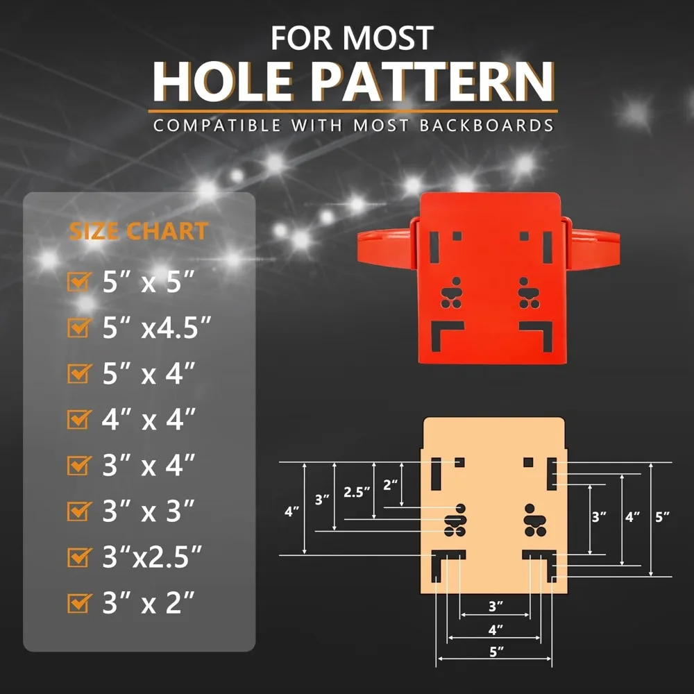 屋内用、18インチソリッドスチール製バスケットボールリム、デュアルスプリングオールウェザー交換、頑丈なブレイクアウェイ機能付き