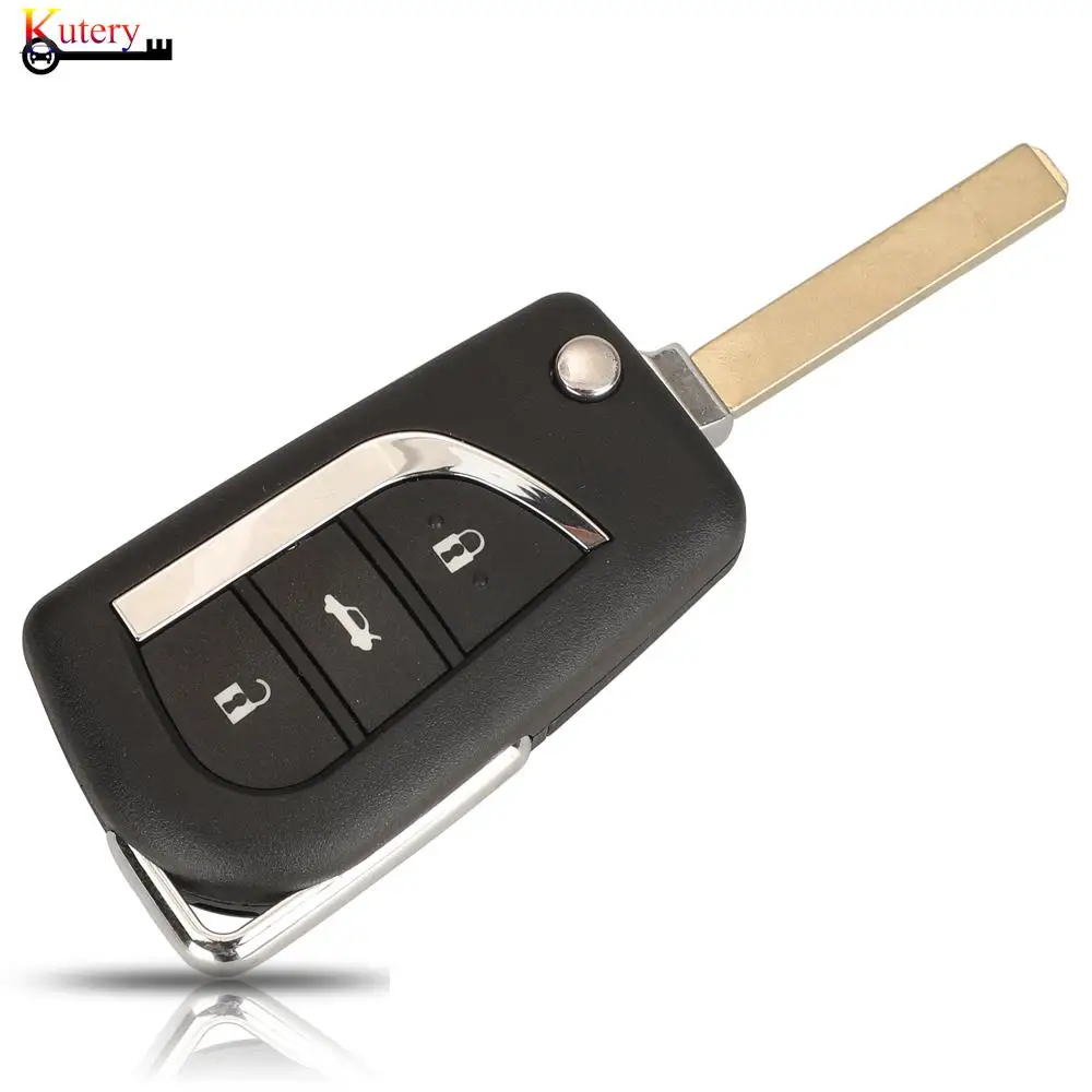 jingyuqin Remote Smart Car Key For Toyota Aygo Britain Corolla Verso Peugeot Citroen 433MHz ID-G/H(8A) Chip 2/3Buttons VA2