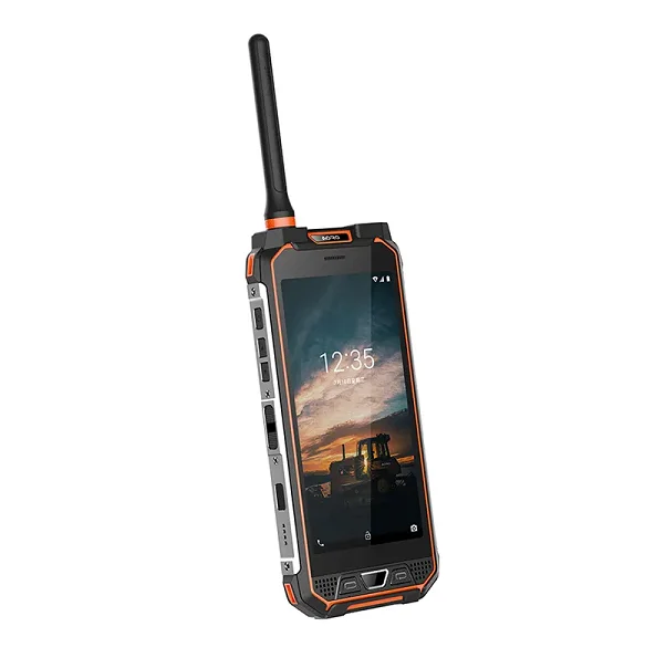 

Aoro M5 high security of antenna intercom android IP68 shockproof phone radio digital walkie talkie