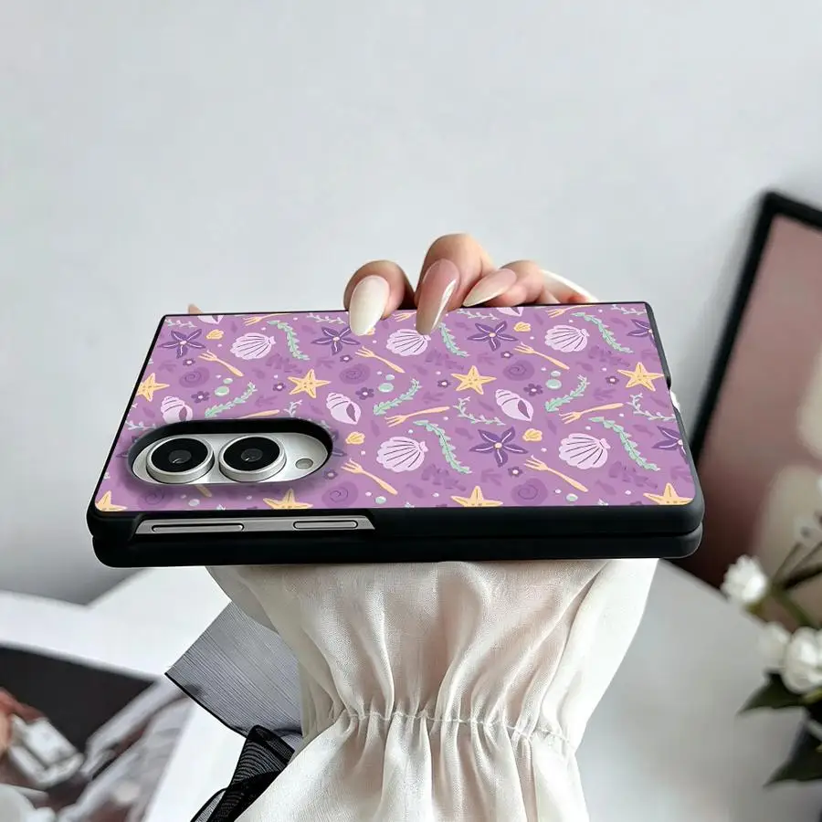 Case for Samsung Galaxy Z Fold 8 ZFold Wide Z Fold8 Wide ZFold8 Phone Shell Marine Organism Shell