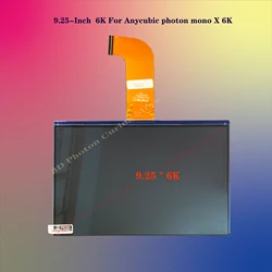 Écran de masquage pour Anycubic Photon Mono X 6K/ m3 Plus, accessoires et composants pour imprimante 3D, Ips, LCD, 9.25 pouces, 6K