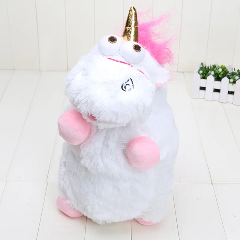 Fluffy Unicórnio Plush Toy Soft Stuffed Animal Unicórnio Bonecas De Pelúcia De Pelúcia Recheado Brinquedo Kid Presente