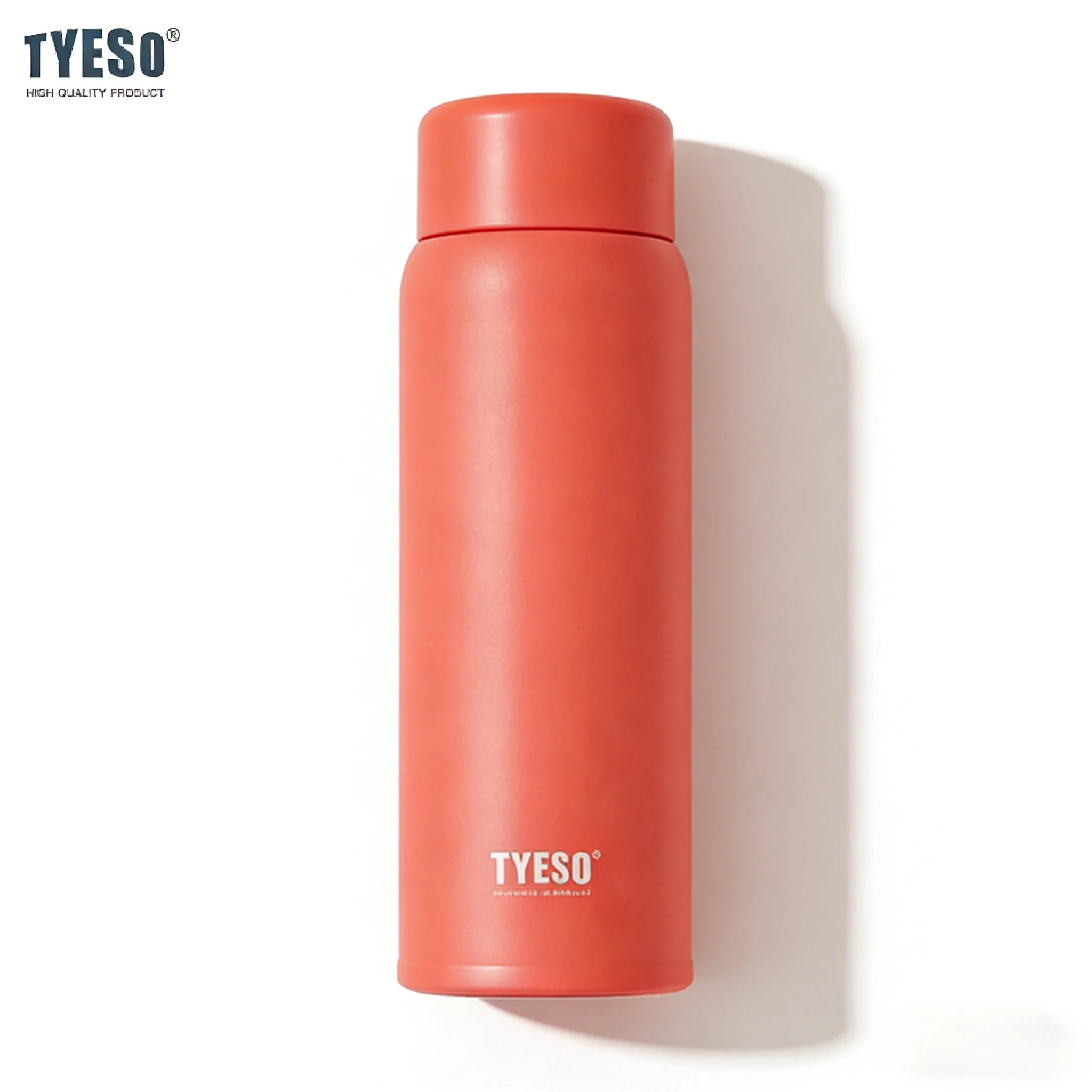 Tyeso 200ml Cute Thermoses Compact Slim Design High Aesthetic Appeal Perfect for Hydration Pocket Insulated Water Bottle Vacuum
