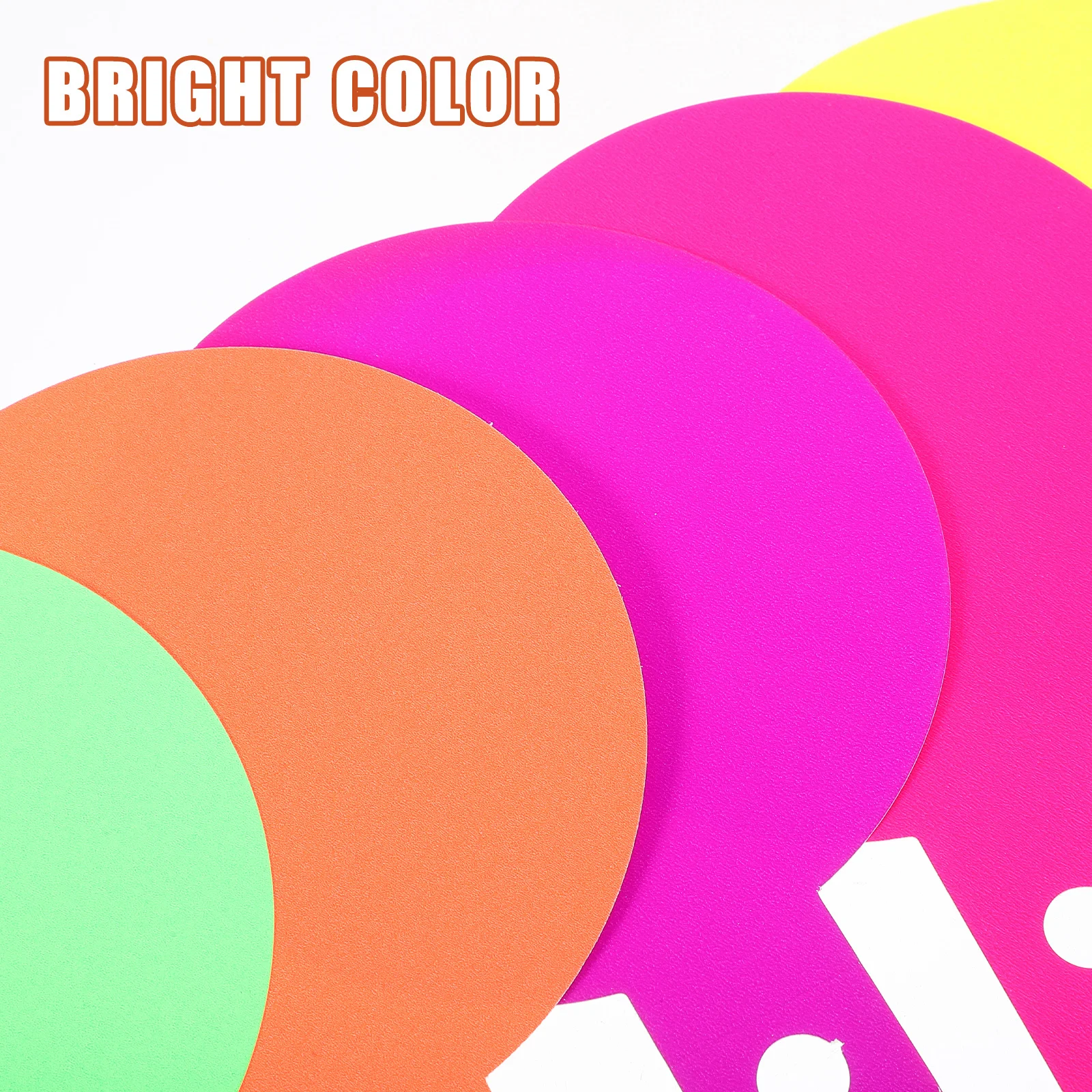 

80Pcs Price Labels Blank Supermarket Tags Paper Signs for Retail Stores Bright Large Design Lightweight Portable Easy Writing