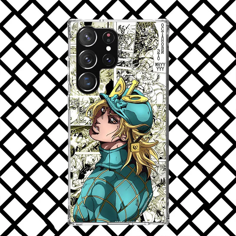 JoJo Adventure Dio Diego Brando حافظة لهاتف سامسونج جالاكسي S25 S24 S23 Plus S22 Ultra S21 S20 FE S25 Edge S10 S25U غطاء ناعم #4