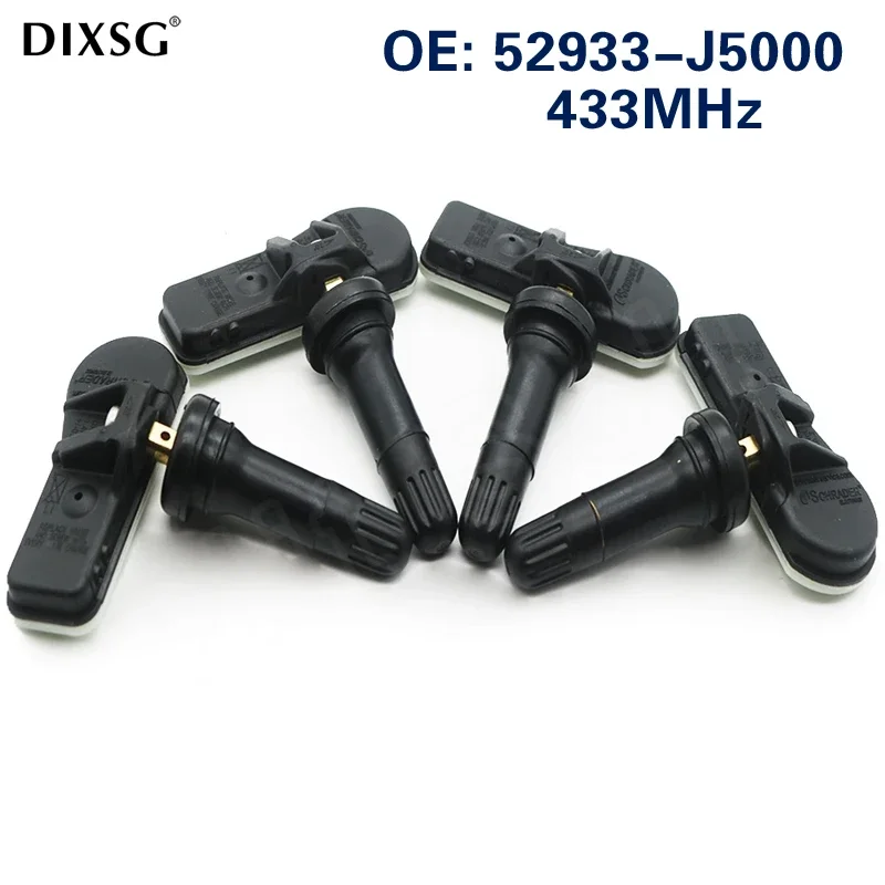 

Датчик давления в шинах TPMS 52933J5000 (52933-J5000) для Genesis, Kia Stinger, G70, 433 МГц, 4 шт.
