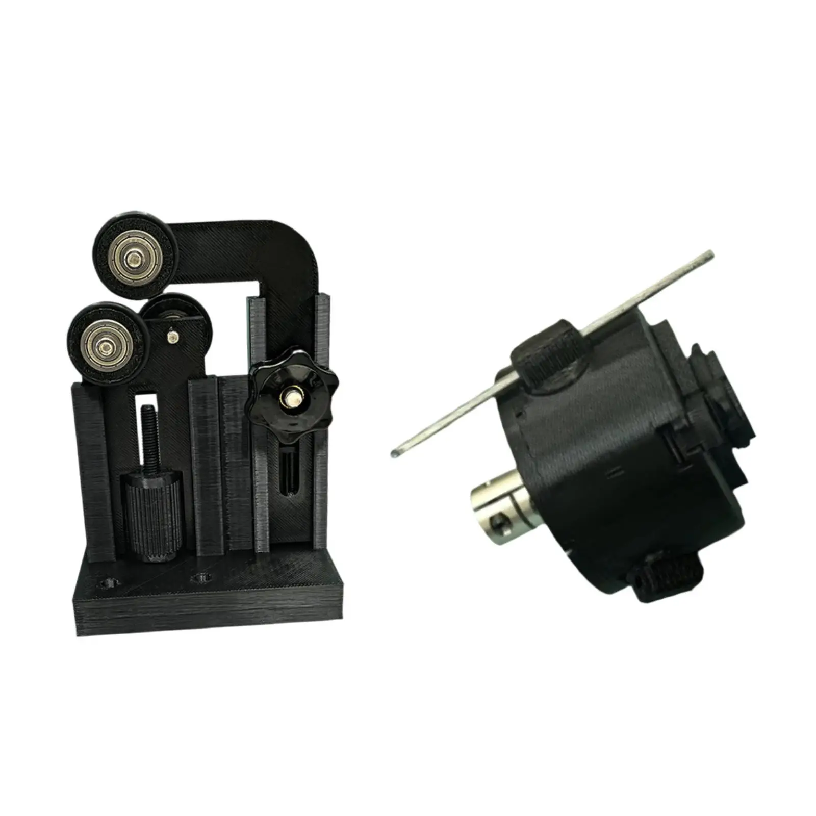 3爪チャック軸釣り竿スタンド巻き線簡単使用ロッド巻き機釣り竿修理部品調整可能