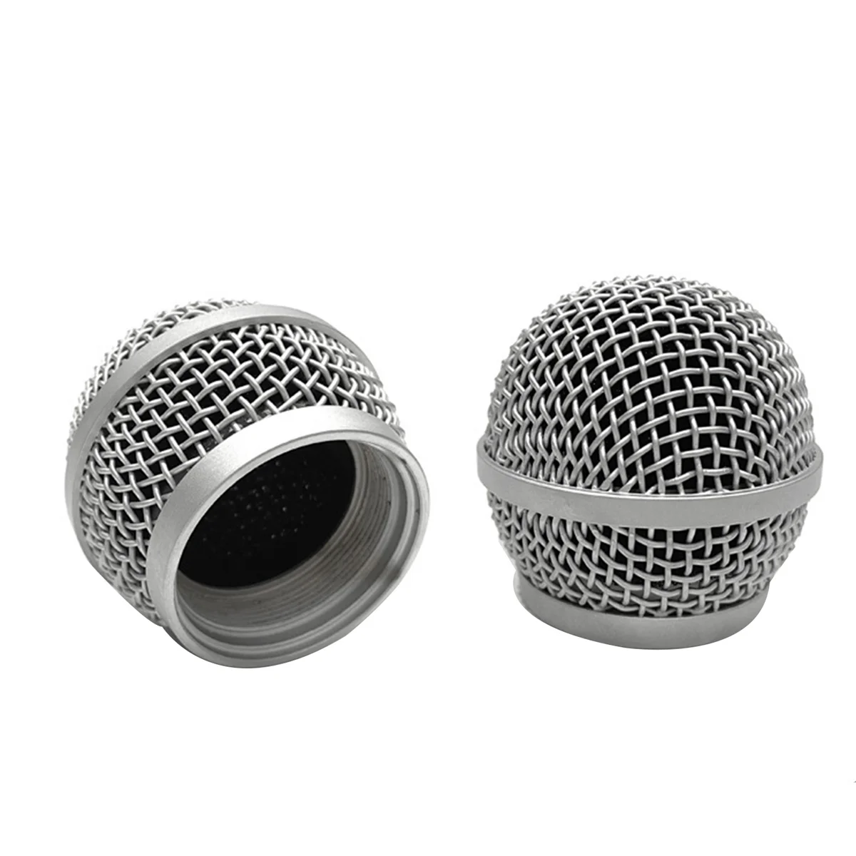 Microphone Grille Replacement Mic Microphone Head Mesh Microphone Grille Microphone Accessories for PG58, Inner Teeth