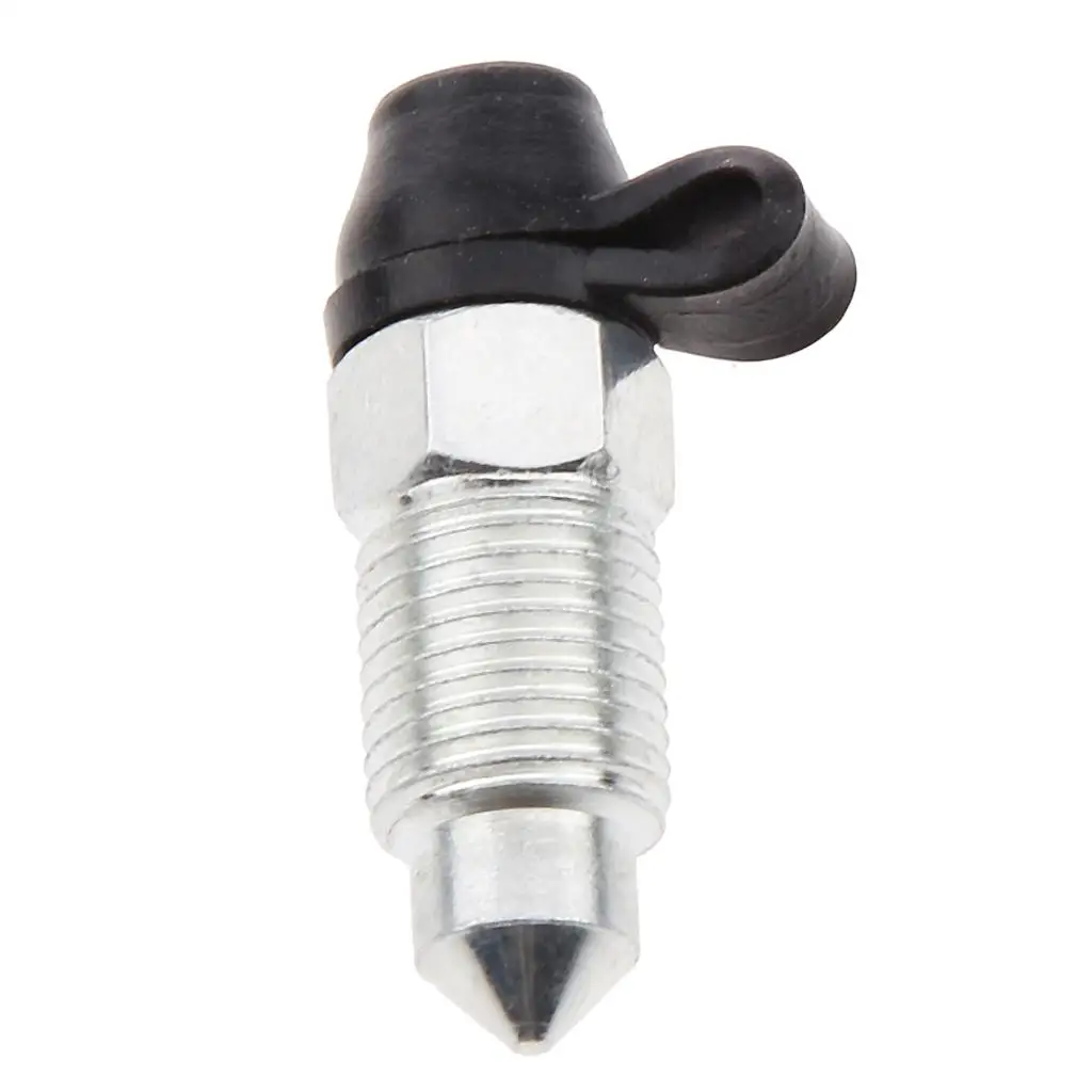 1 Piece M10 X 1mm Motorcycle Motor Accessory Brake Caliper Stainless Steel Bleed Nipple Screw Pan Head