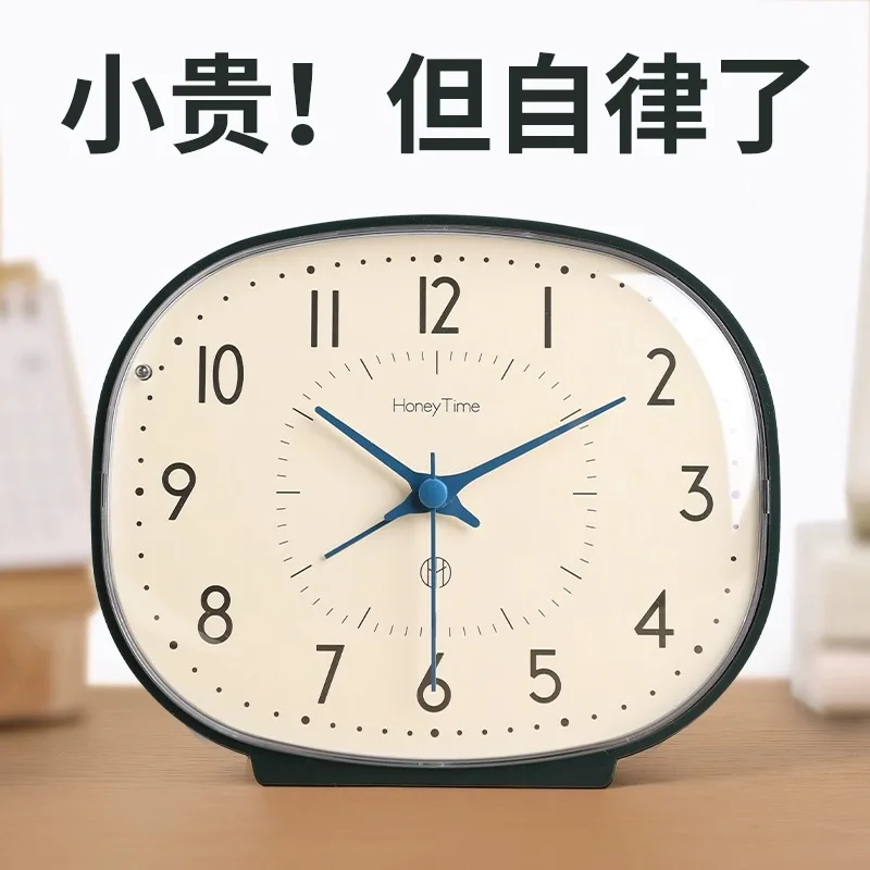 Bedside Alarm Clock Bedroom Silent Desk Clock Elderly School Student Children Wake-up Artifact Desktop Alarm Clocks Watch